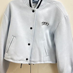 Tommy Jeans 블루 바시티 자켓 S (인천롯백 구매)