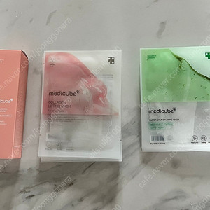 메디큐브 콜라겐 글로우 버블 세럼(새상품) + 메디큐브 마스크팩 10장