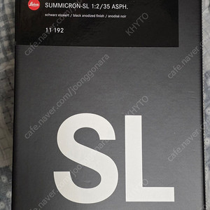라이카 주미크론 SL 35mm 미개봉 판매(Summicron-sl 1:2 35 asph)