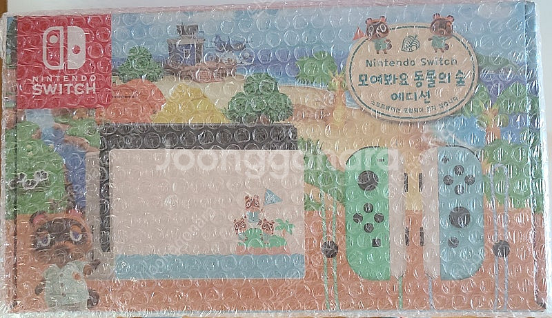 닌텐도 스위치 동물의숲 에디션 풀박스 S급--0