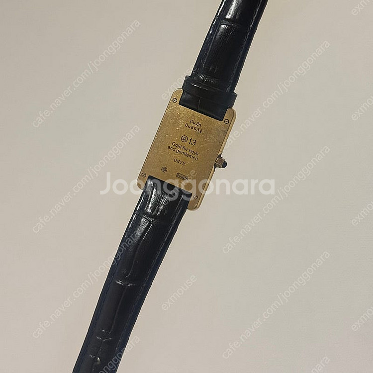넘버링 1901 A13 시계 팔찌 브레이슬릿 골드 블랙--3