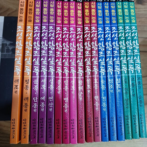 만화. .조선왕조실록 (사탐 통합논술) (1 ~18권 .중). .17권..(3번이없어요 )