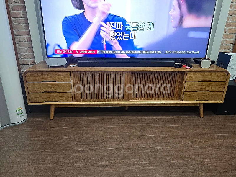 참죽나무 TV 거실장 2000/서울 동작구--7