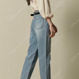 WMM 더블유엠엠 크롭진 중청 컬러 Cropped Jean- Midnight Blue 으므므진 스몰 사이즈