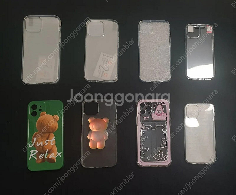 아이폰 케이스 젤리 강화유리 팝니다--3