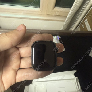 애플워치10 46mm gps+셀룰러 슬레이트 티타늄