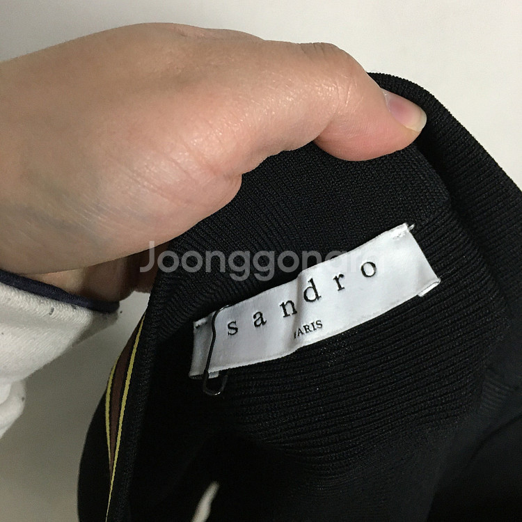 SANDRO 산드로 밴딩 니트 스커트 2 / 랑방 마인...--4