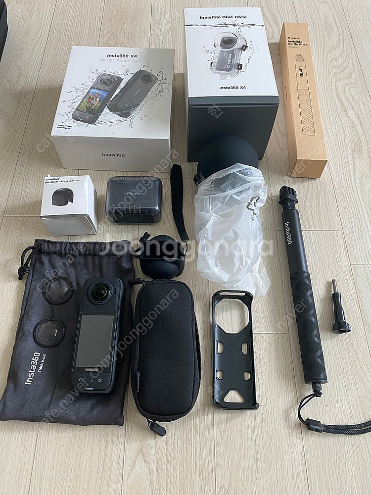 인스타360 x4 인비저블다이빙 번들 판매--0