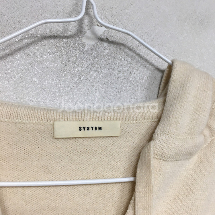 SYSTEM 시스템 후드 울 니트 F / 랑방 마인 오브제 타임 럭키슈에뜨 산드로 마쥬 오르 시에 시스템--1
