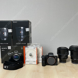 소니 A7M3, 85gm, 16-35gm 일괄 판매합니다. 직거래 대구, 창원에서 가능합니다. 풀박스
