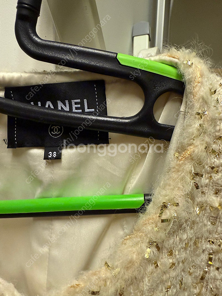 샤넬 스타일(s.t) 오버핏 트위드 자켓 66-77--1