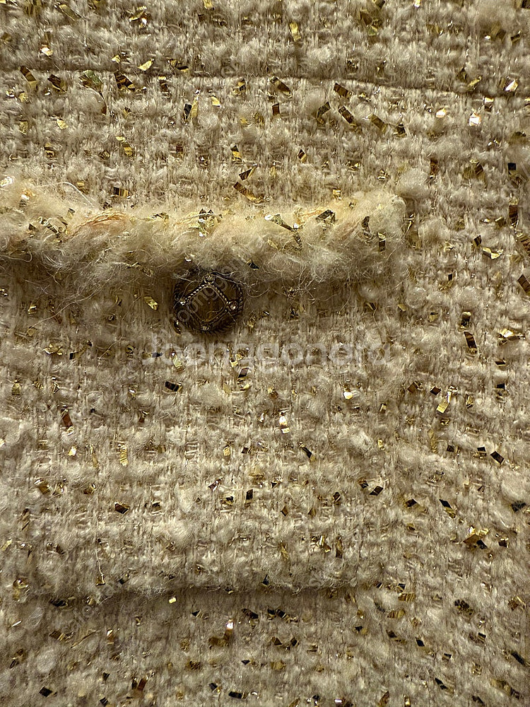 샤넬 스타일(s.t) 오버핏 트위드 자켓 66-77--3