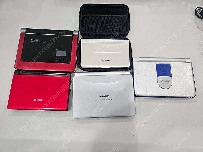 (일괄75만원) 누리안,샤프,아이리버,에이트리전자사전 33대 일괄로 팝니다. 이미지