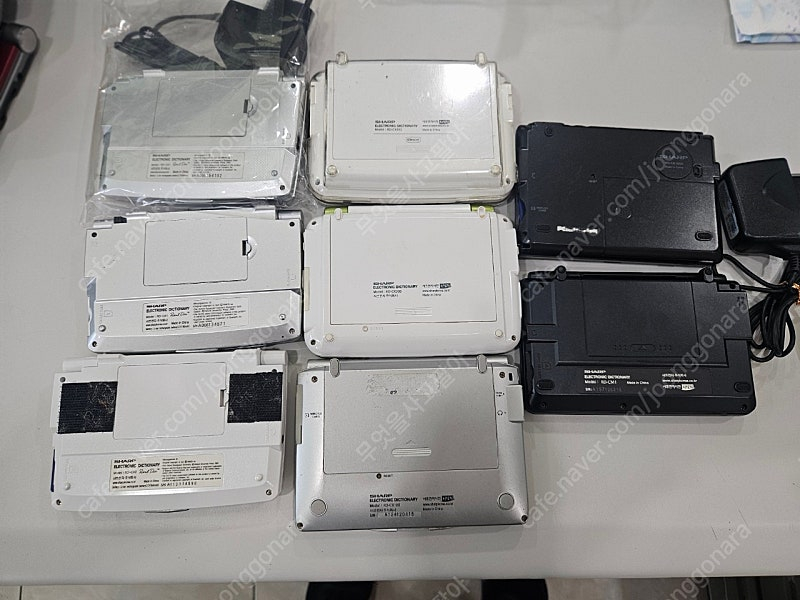 (일괄75만원) 누리안,샤프,아이리버,에이트리전자사전 33대 일괄로 팝니다. 이미지