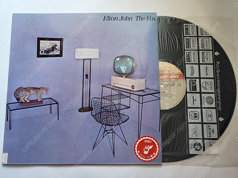 엘튼존 Elton John - The Fox 라이센스 (LP)--2