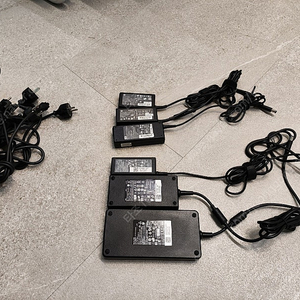 dell/hp 노트북 충전기&컨버터