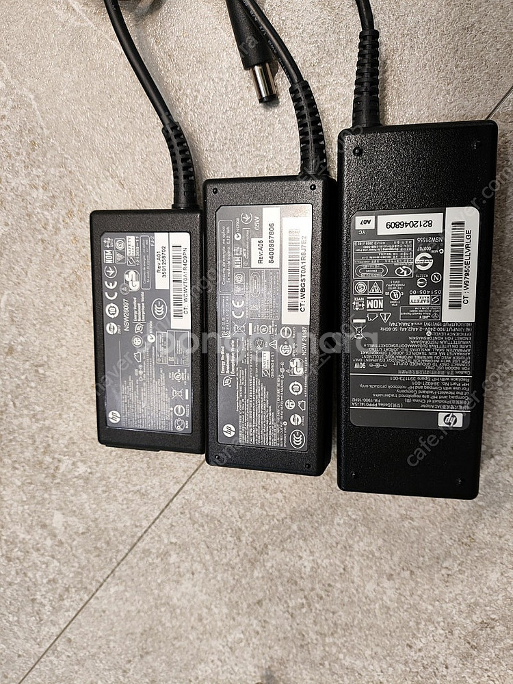 dell/hp 노트북 충전기&컨버터--1