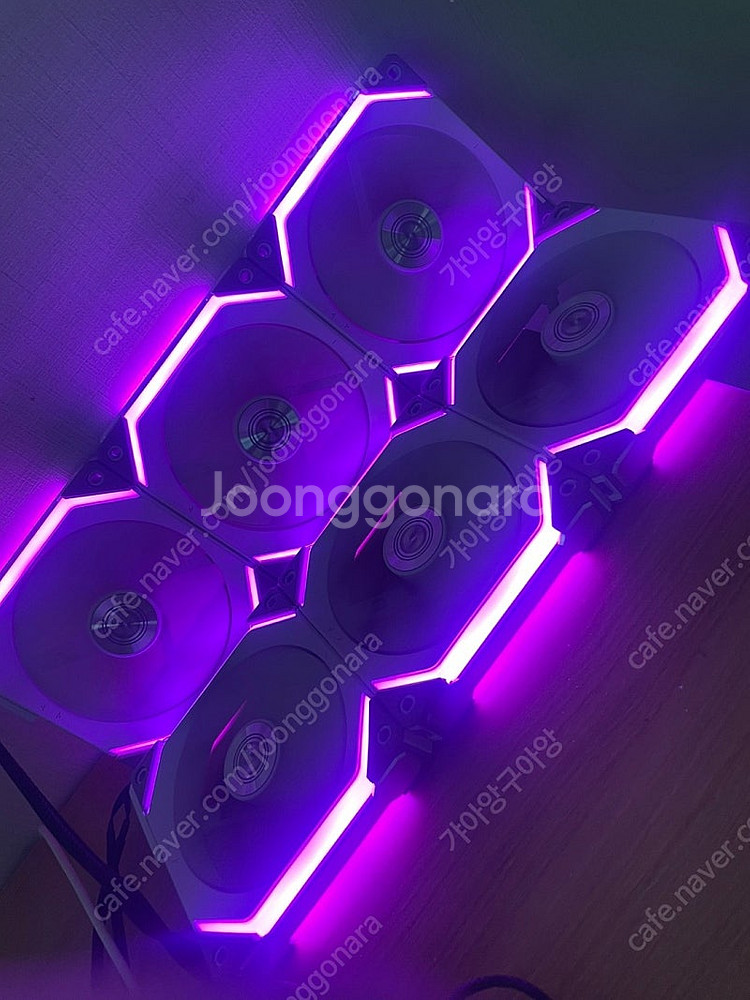 리안리 쿨러 유니팬 sl120 v1 6개 + 컨트롤러 ...--1