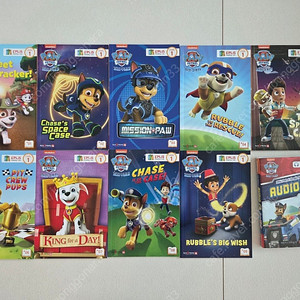 퍼피구조대 리더스북9권 cd음원 세이펜가능