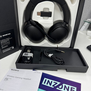 소니 인존 H5 (SONY INZONE)게이밍 헤드셋 (블랙)3