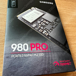 (미개봉) 삼성전자 980 PRO 히트싱크 M.2 NVMe (1TB)
