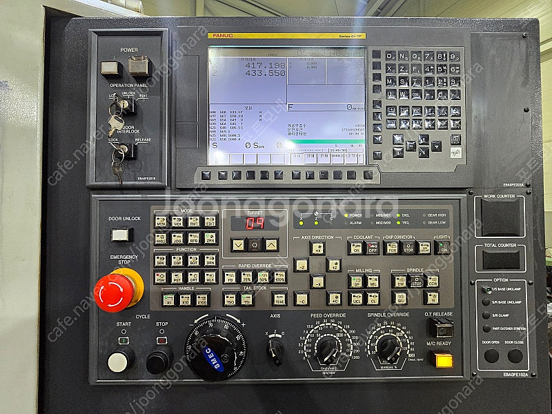 스맥 8인치 CNC선반 20년식 판매합니다 SL2500...--0