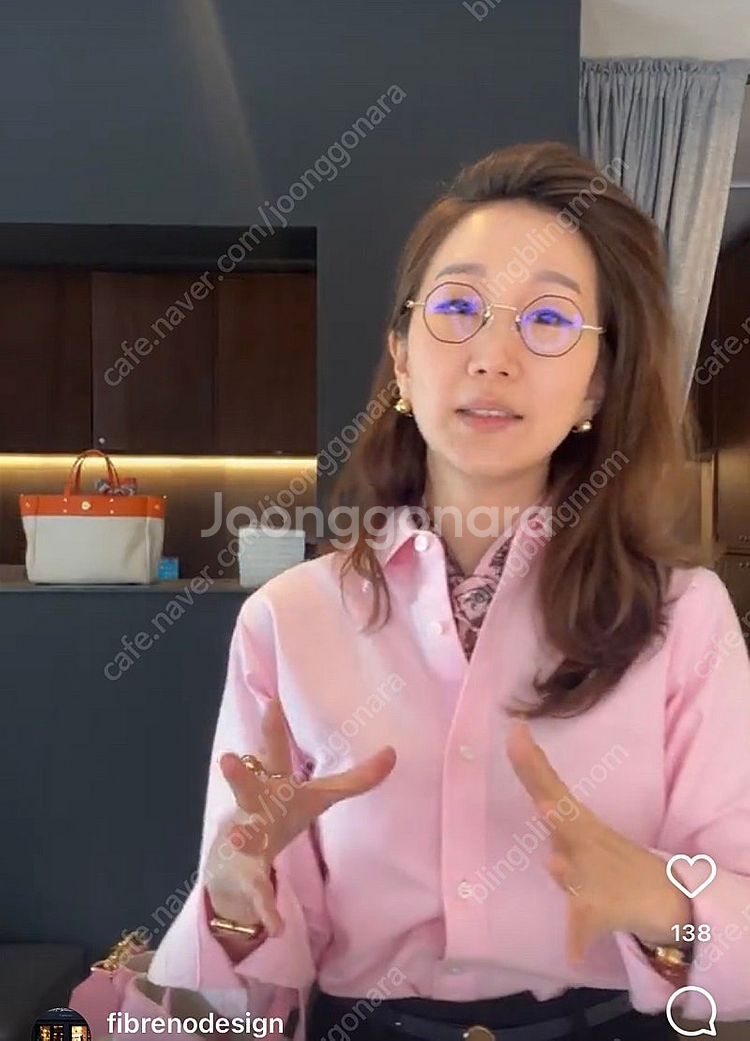 피브레노 옥스퍼드 셔츠 새상품 핑크,이리스(연보라) m...--1