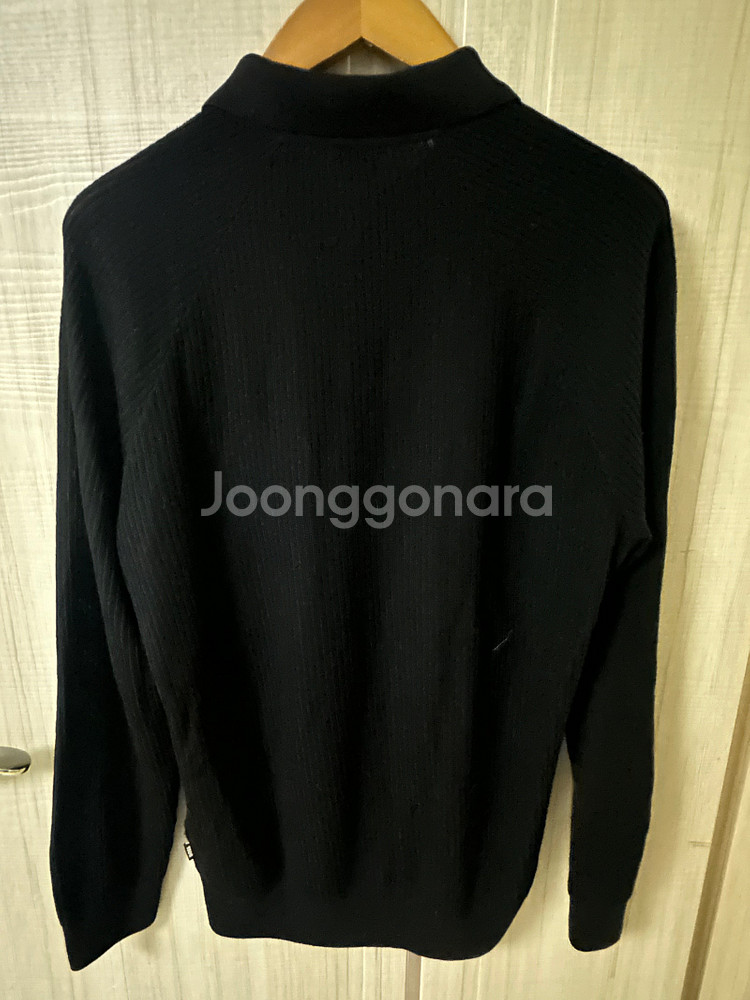 보스 BOSS 울 니트 폴로 티셔츠 L--4