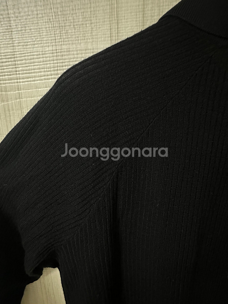 보스 BOSS 울 니트 폴로 티셔츠 L--5