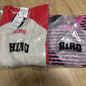 히로 스트라이프 블랙 +블랭크 래글런 레드 120 일괄