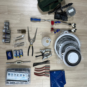 세탁기 청소 용품 일괄