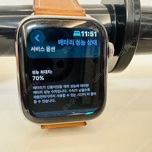 애플워치4 44mm 스테인레스 제품 싸게 팝니다 (풀박스 구성)