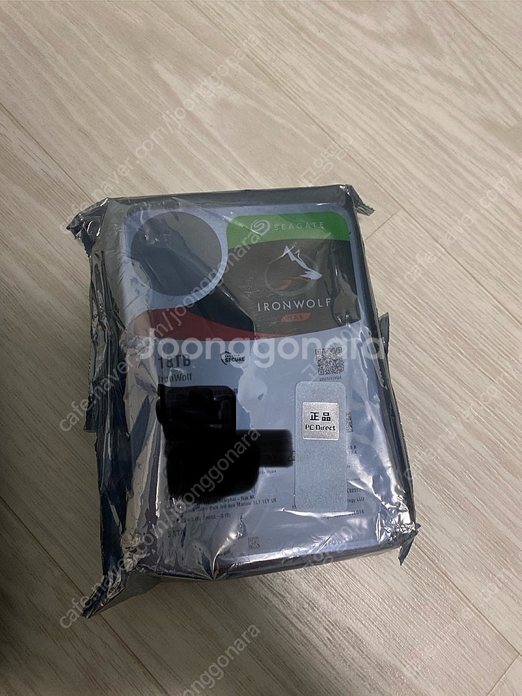 시게이트 아이언울프 18테라 미개봉 새제품(보증기간 지남)--0
