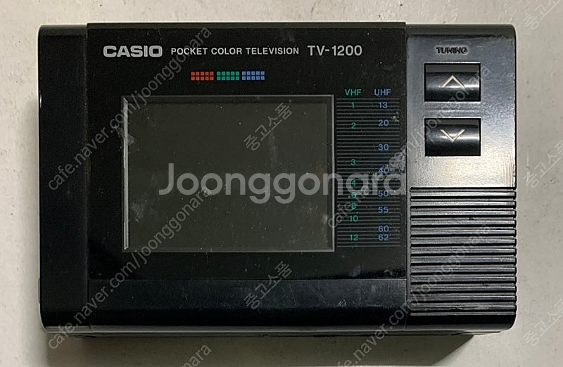 카시오 고전 미니 TV-1200 소품용 판매--0