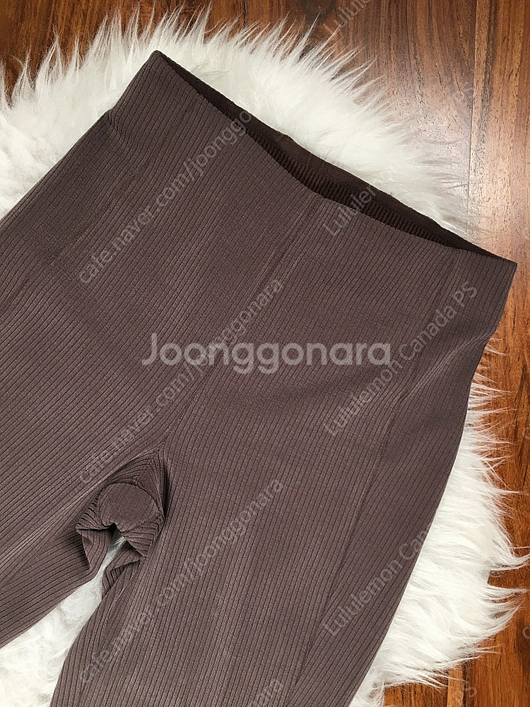 룰루레몬 골지 플레어 팬츠 [중고] Ribbed Sof...--7