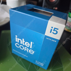 인텔 코어i5-14세대 14400F (랩터레이크 리프레시) cpu 미개봉