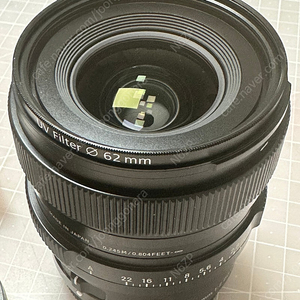 시그마 24mm F2 DG DN 렌즈 SONY FE마운트 + 자이쯔필터