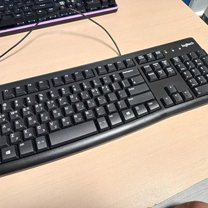 로지텍 유선 키보드 K120