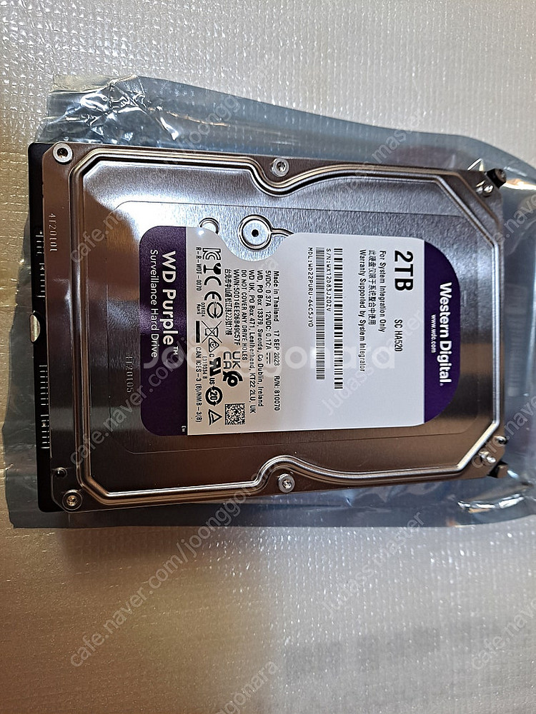 WD 3.5인치 2T--0