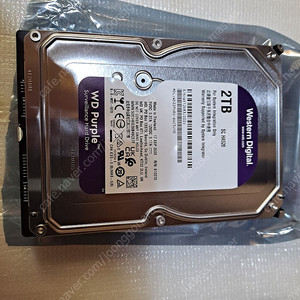 WD 3.5인치 2T
