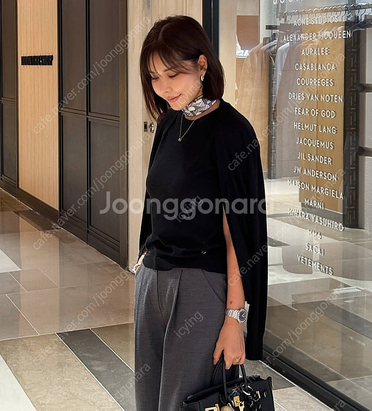 에바주니 어버브 나시가디건 세트--3