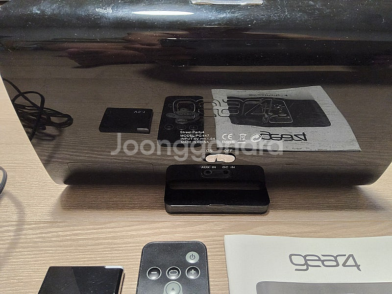 아이팟,아이폰 30핀 충전 및 도킹 스피커 Gear4 ...--4