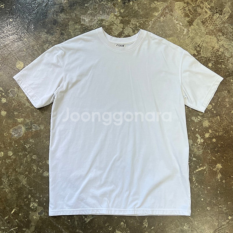 M) coor 쿠어 수피마코튼 반팔티 반팔티셔츠--0