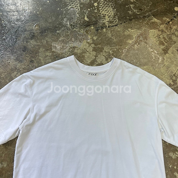 M) coor 쿠어 수피마코튼 반팔티 반팔티셔츠--1