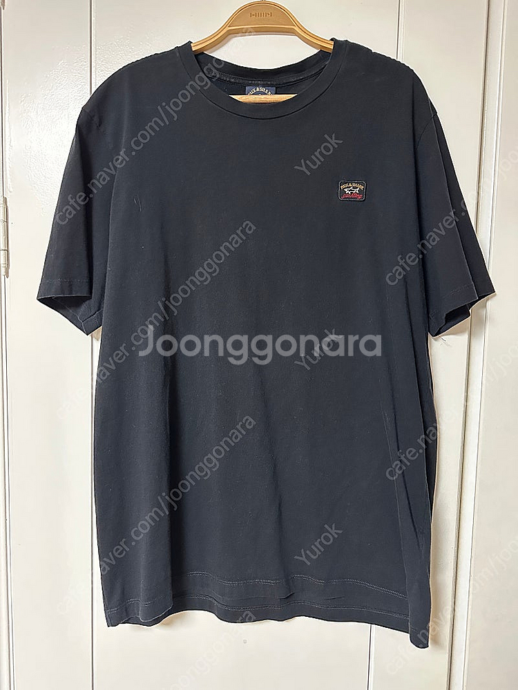 폴앤샤크 로고 자수 반팔 티셔츠 XL--0
