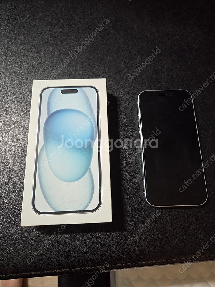 아이폰15 블루 128GB--1