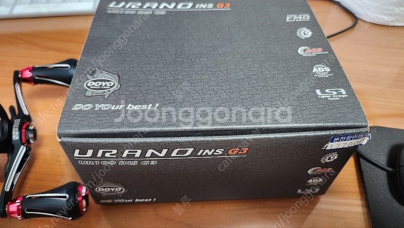 도요 우라노 인쇼어 G3 베이트릴 6.8:1 우핸(드레스핸들포함), NS 다크호스2 커틀피쉬 쭈갑 낚시대 B-155...--9