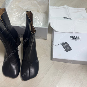 메종 마르지엘라 타비 앵클 부츠