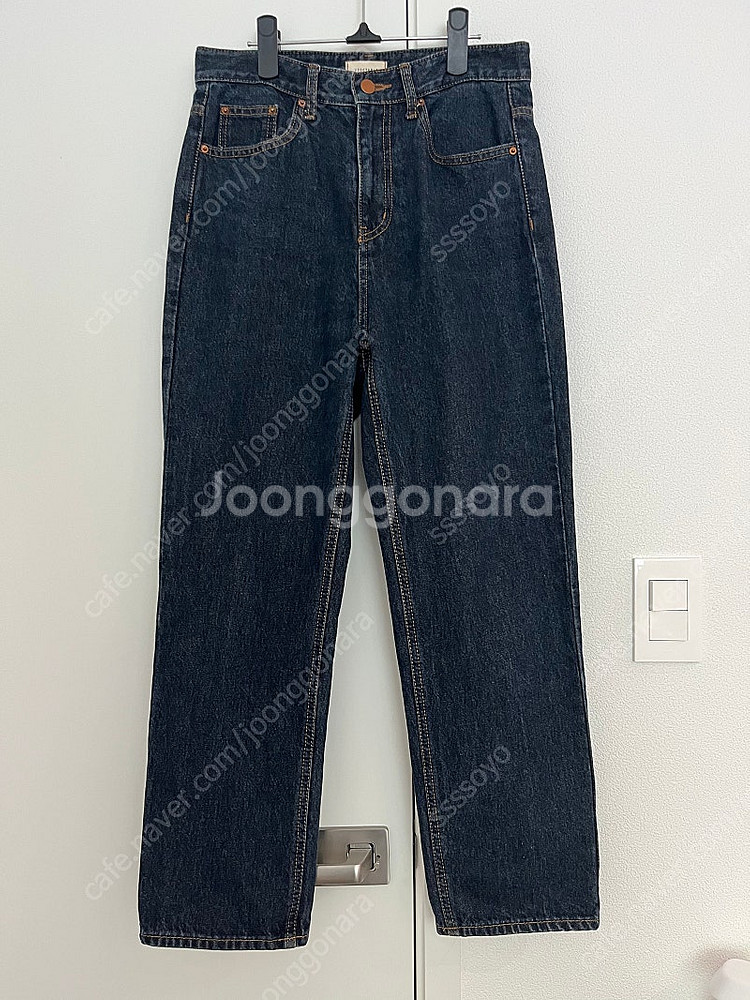 베지터블 클래식 인디고 생지 데님팬츠M--0