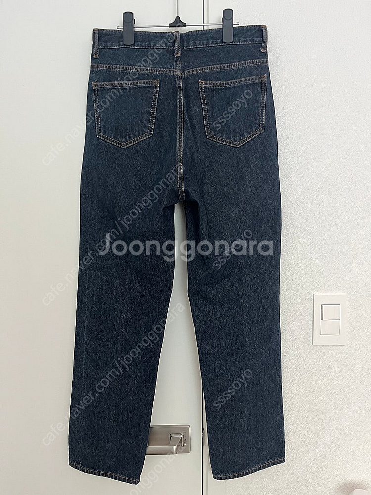 베지터블 클래식 인디고 생지 데님팬츠M--2